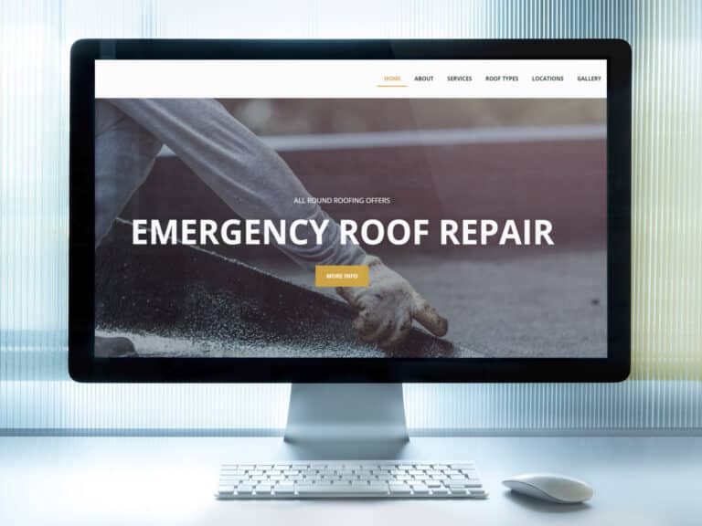All Round Roofing Emercent Roof Repair Website Design By Sprint Digital Marketing Agency (1)