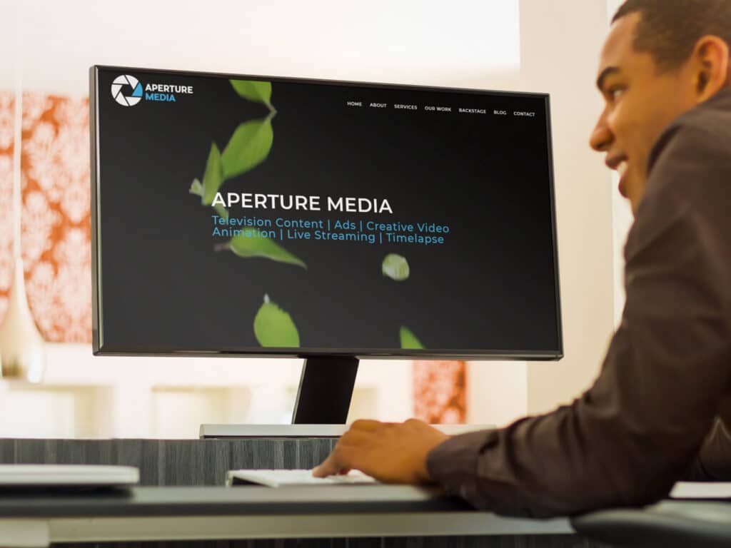 Aperture Media Website Design By Sprint Digital Marketing Agency