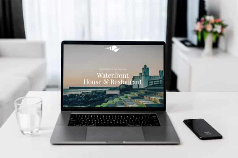 Waterfront House & Restaurant Website Design By Sprint Digital Marketing Agency