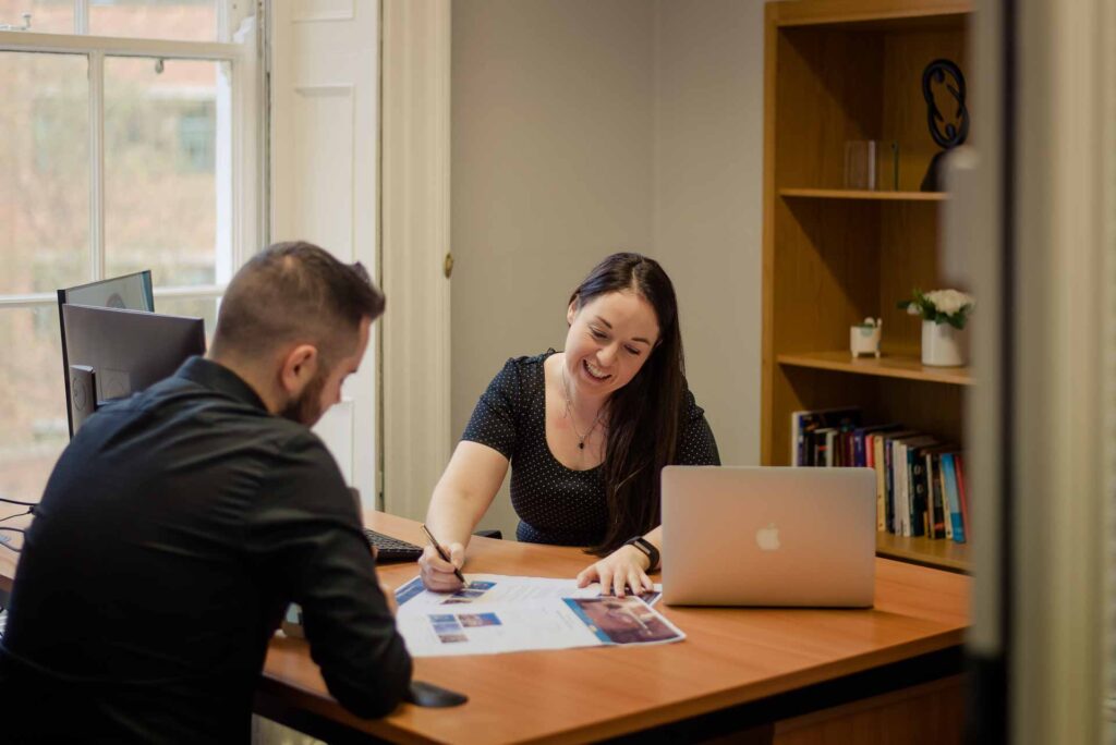 Sprint Digital client meeting at Premier Business Centres Dublin Office