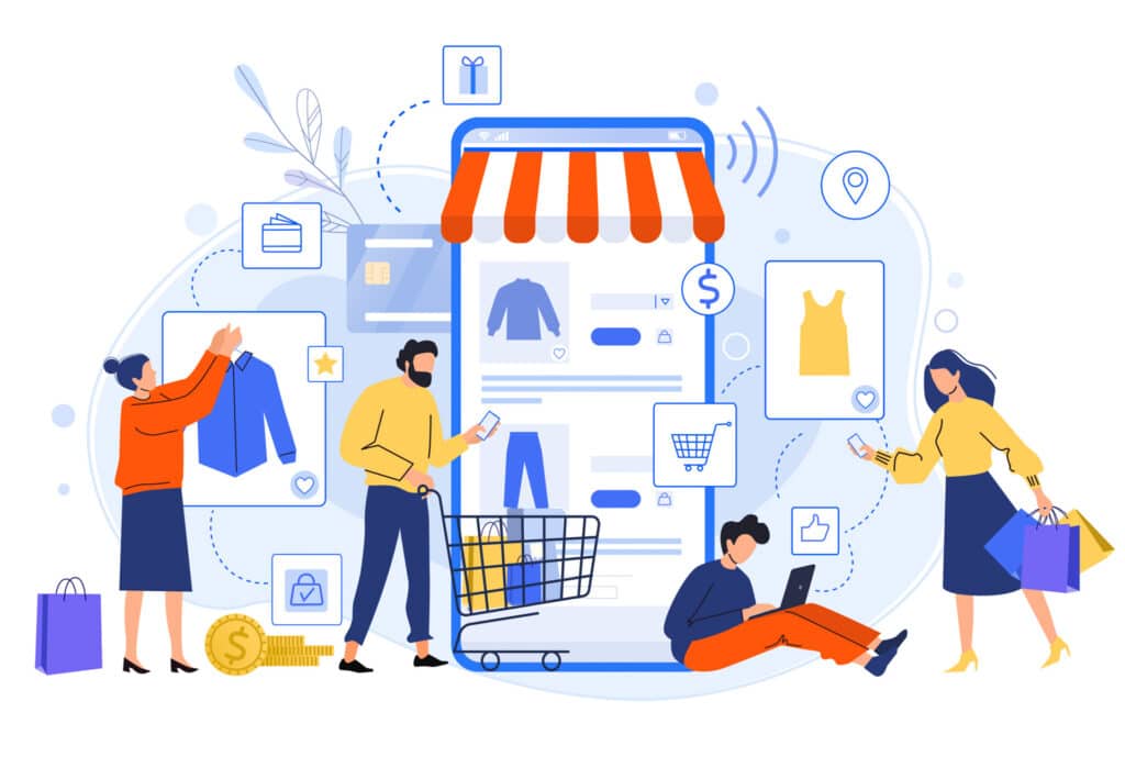 Shopping Graphic
