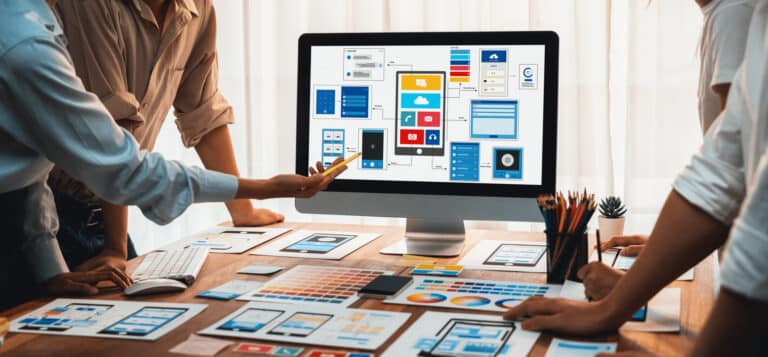 Website design layout